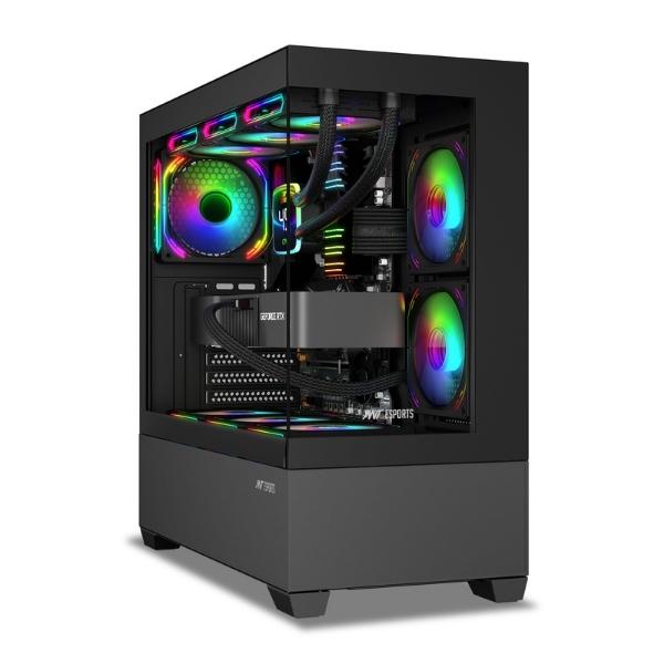 Ant Esports Crystal Z3 ARGB Cabinet (Black)