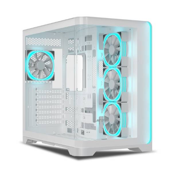 Ant Esports Crystal ARC ARGB Cabinet (White)