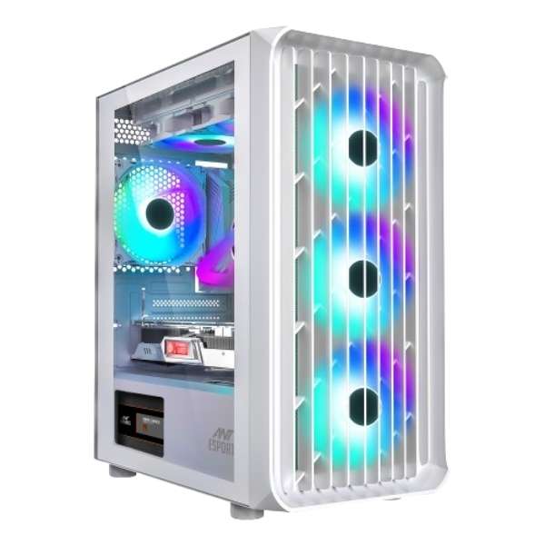 Ant Esports 205 Air ARGB Cabinet (White)