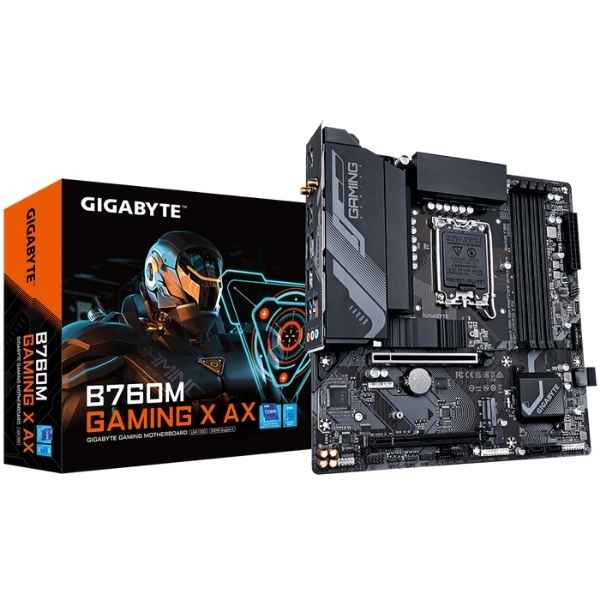 Gigabyte B760M Gaming X AX WIFI (DDR5) Motherboard
