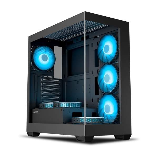 Ant Esports Crystal X7 ARGB Cabinet (Black)