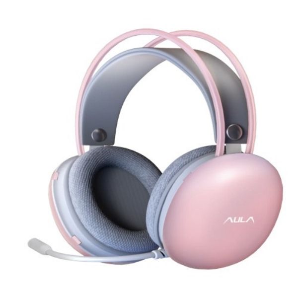 Aula S505 Gaming Headset with Mic (Pink)