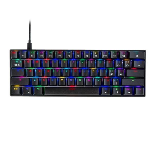 Cosmic Byte Themis Mechanical Keyboard with Red Switches (CB-GK-32) - Black