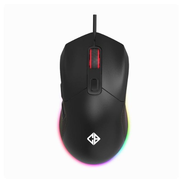 Cosmic Byte Firestorm RGB Wired Mouse (Black)