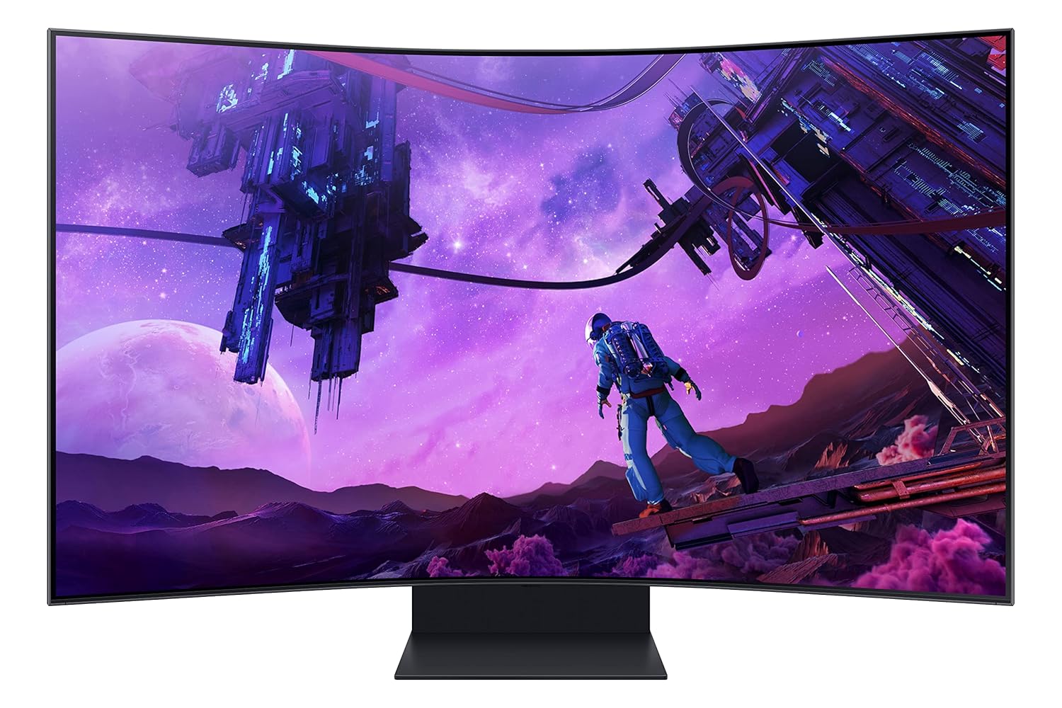 Samsung Odyssey Ark Curved | 55 Inch 4K 165Hz Mini-LED Monitor (LS55BG970NWXXL)