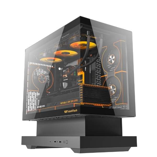 DarkFlash FLOATRON F1 Cabinet (Black)