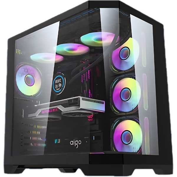 DarkFlash AIGO FT418 PRO ARGB Cabinet (Black)