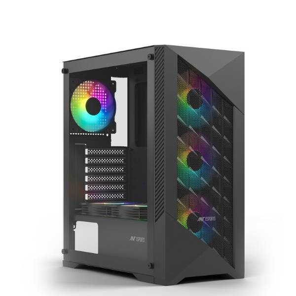 Ant Esports ICE 270M 6F Mesh Cabinet (Black)