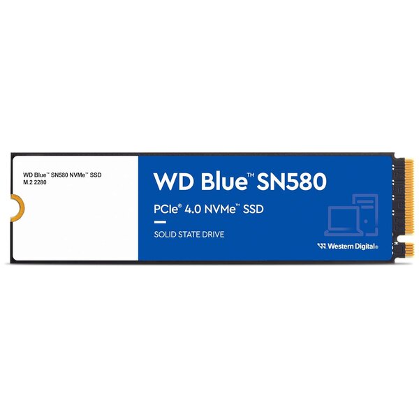 Western Digital Blue SN580 1TB M.2 NVMe Gen4 SSD