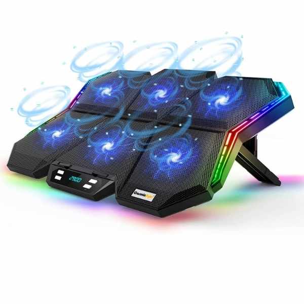 Cosmic Byte Meteoroid RGB Laptop Cooling Pad (Black)