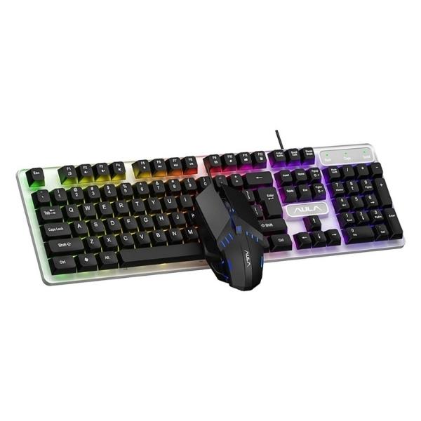AULA F3061 Gaming Membrane Keyboard & Mouse Combo