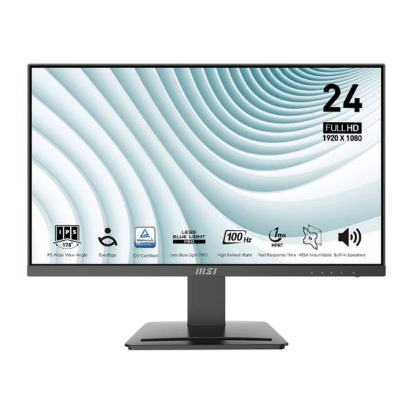MSI PRO MP243X | 24 Inch 1080p 100Hz IPS Monitor