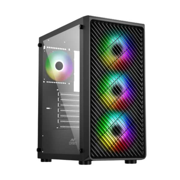 Ant Esports 211 Air ARGB Cabinet (Black)