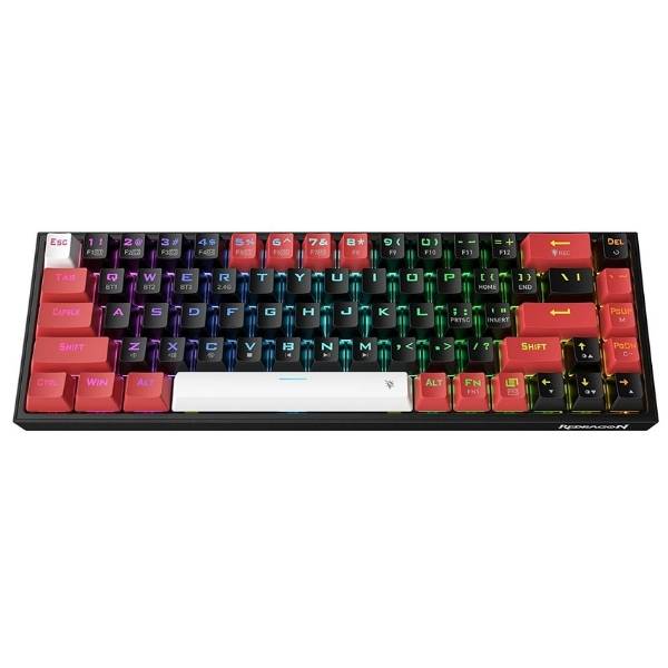 Redragon Castor K631 PRO Wireless RGB Mechanical Keyboard with Red Switches (Black/Red/White)