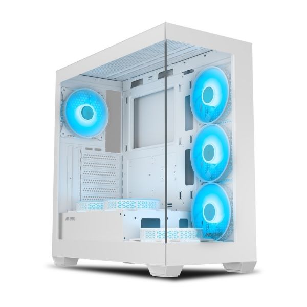 Ant Esports Crystal X7 ARGB Cabinet (White)
