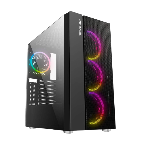 Ant Esports ICE-511MT ARGB Cabinet (Black)