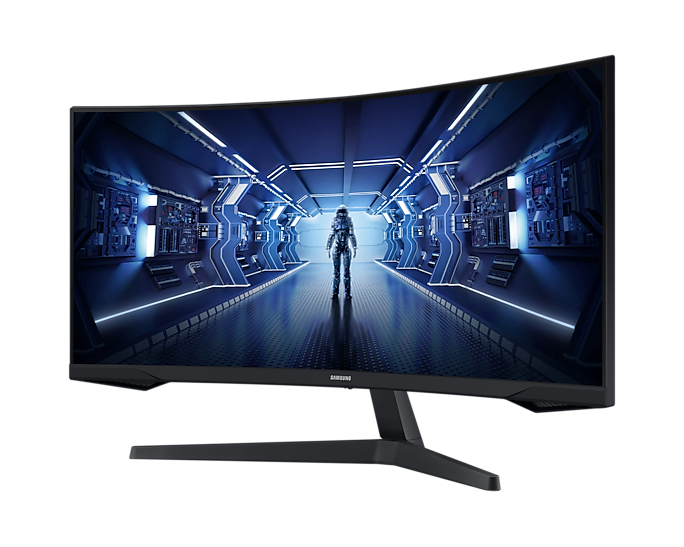 Samsung Odyssey G5 Curved | 34 Inch 1440p 165Hz VA Monitor (LC34G55TWWWXXL)