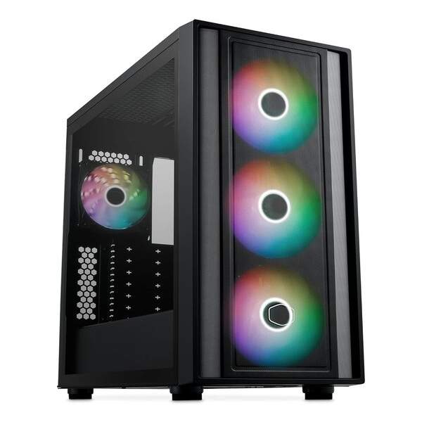 Cooler Master MasterBox 600 ARGB Cabinet (Black)